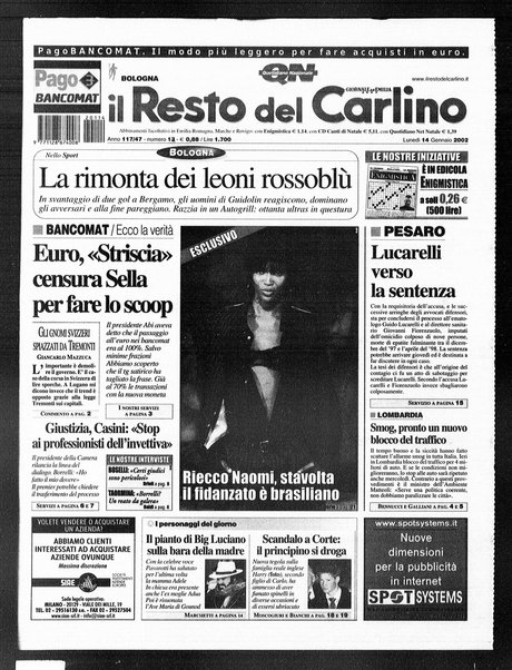 Il Resto del Carlino : giornale dell'Emilia
